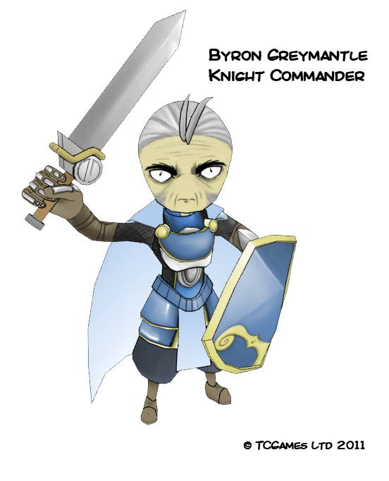 Knight Commander Byron Greymantle