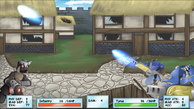 Screenshots of New Combat Engine