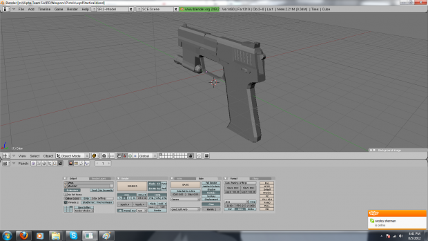 USP 45 Tactical High Poly(PC)