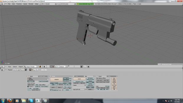 USP 45 Tactical High Poly(PC)
