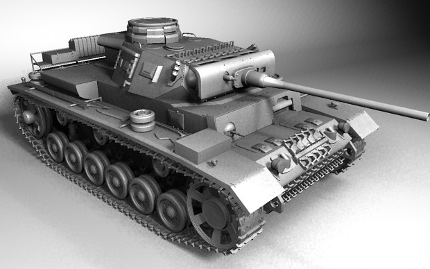 Panzer III Ausf-L Model CornerRbare (WIP)