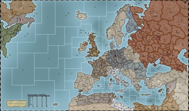 New World Order map