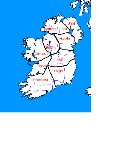 Regions of Ireland