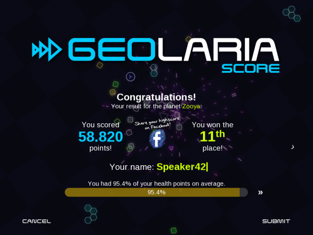 Geolaria - Screenshot