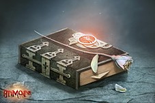 Grimoire book concept