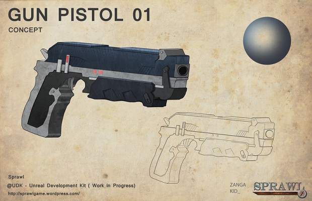 Rebel's Soldier and Pistol concepts