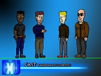 containment Cast: random idle sprites