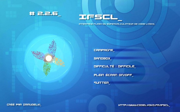 IFSCL screen v.2.2.6