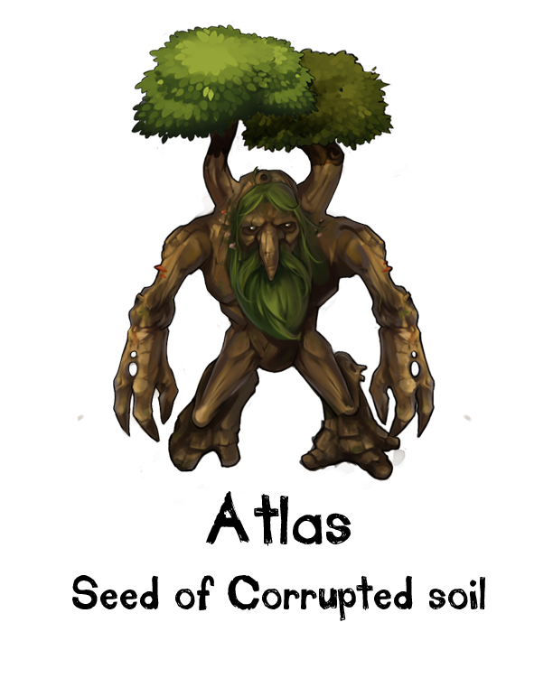 Atlas the seed of corrupted soil