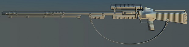 Czerka Adventurer slugthrower rifle WIP