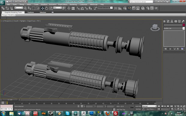 Old Ben Kenobis Saber WIP