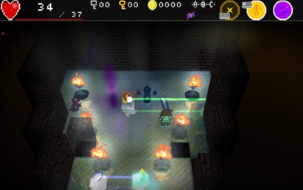 More Dungeon Examples, Lighting News, Vignetting-effects