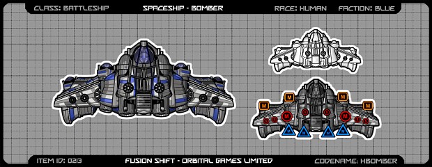 Human Spaceships - Bomber