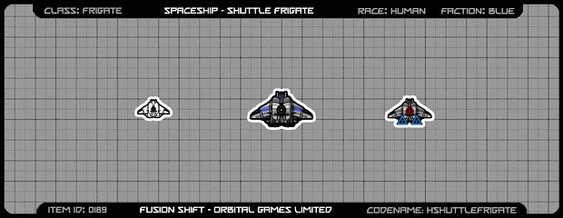 Human Spaceships - Shuttle Frigate