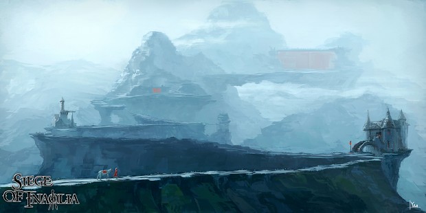 Concept Art - Snow Arena Environmental Concept #2