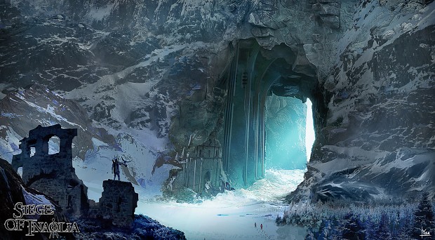 Concept Art - Snow Arena Environmental Concept #1