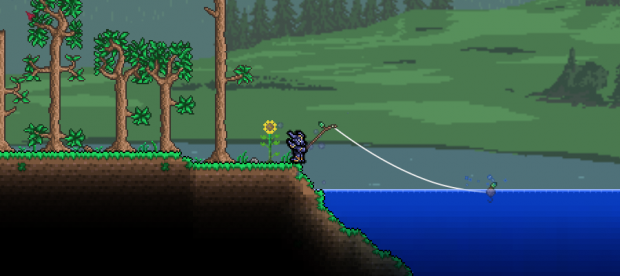 Terraria 1.2.4 Fishing