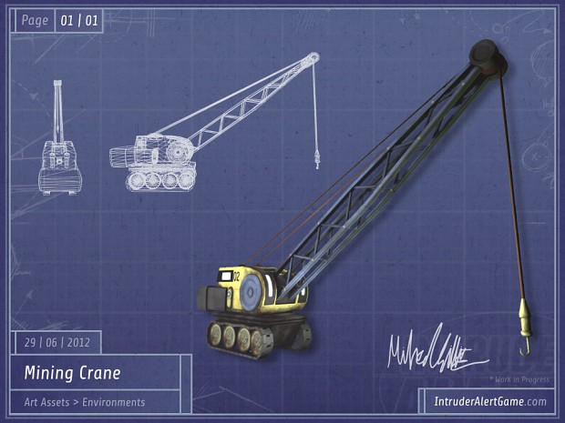 Mining Crane (WIP, 07/07/2012)