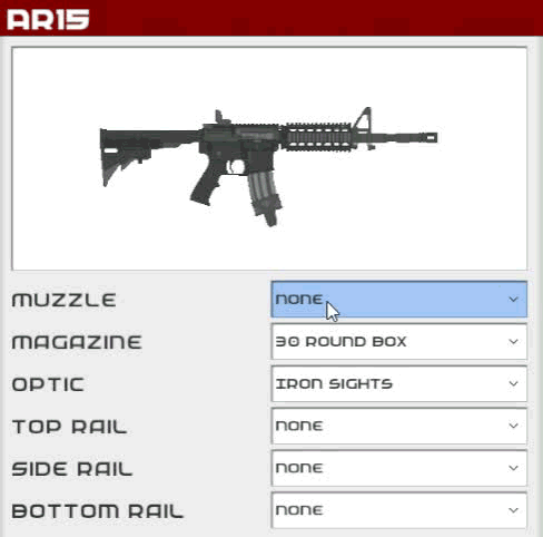 Weapon customization 2