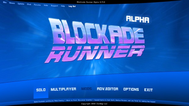Blockade Runner - Solo and Adv. Edit