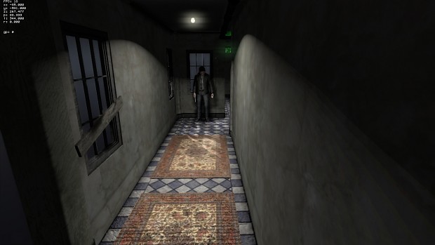 Hallway Screenshot - WIP