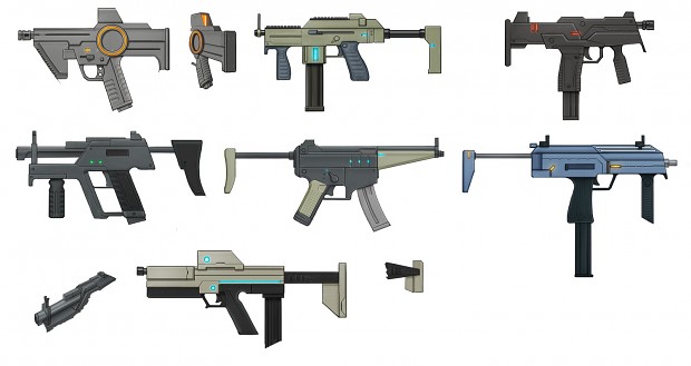 SMG Sheet Concept Art