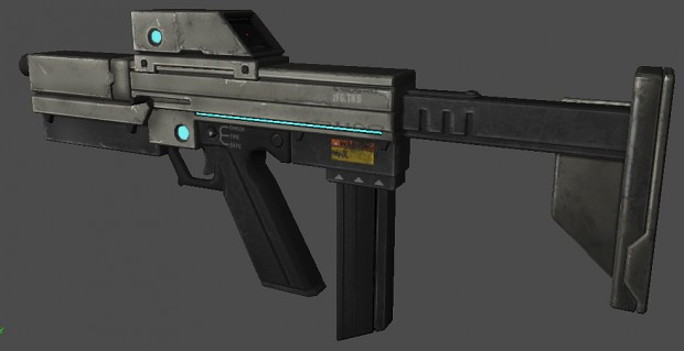 TK9 FP Final Textured Gun