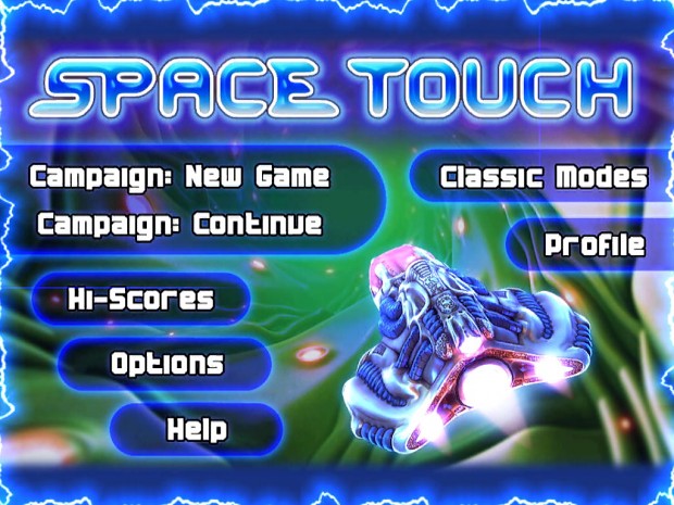 Space Touch screenshot