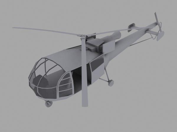 [Portuguese] Alouette III Chopper