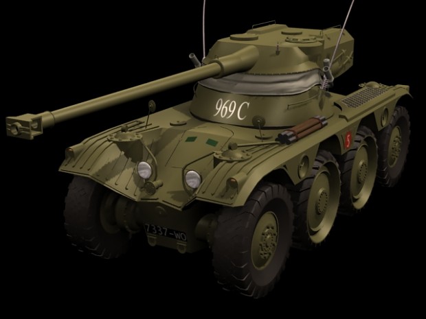 [Portuguese] - Panhard EBR armoured car