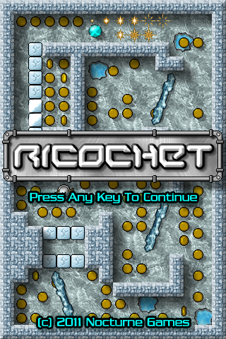 Ricochet Title Screen