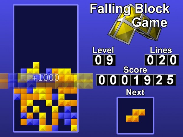 Falling Block Game Gameplay