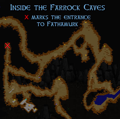 Inside the Farrock Caves map