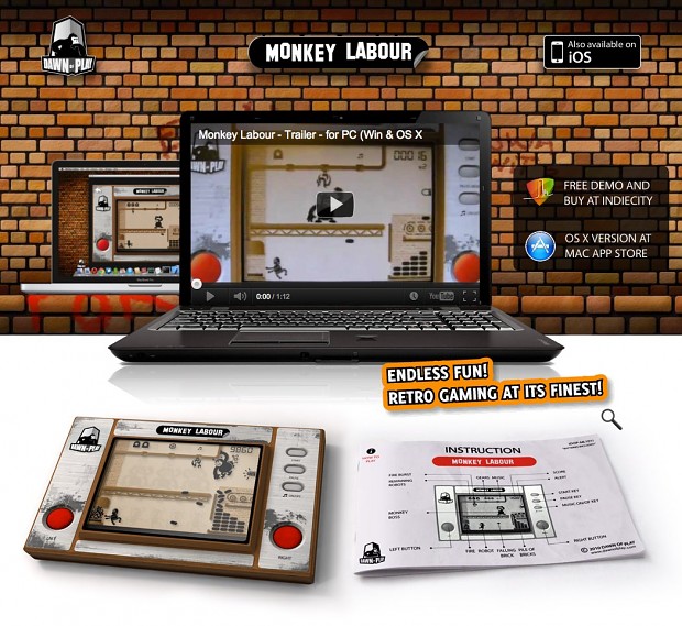 Monkey Labour PC Webpage