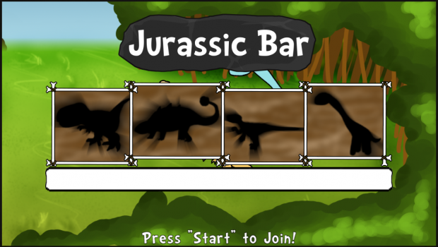 Jurassic Bar Splash Screen