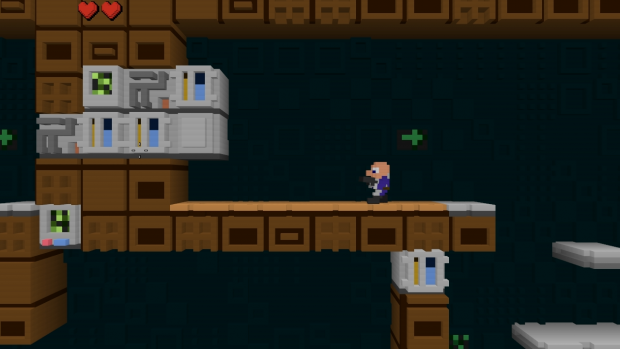 Generated levels in version 0.02