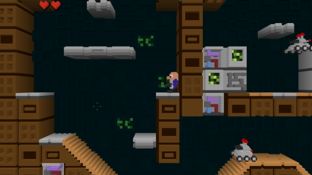 Generated levels in version 0.02