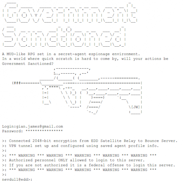 Government Sanctioned Login Example