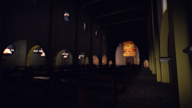 The new church interior