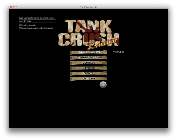 Tank Crush Eviction - Alpha Release 29.02.2012