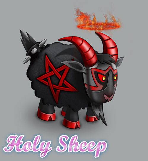 Holy Sheep Character