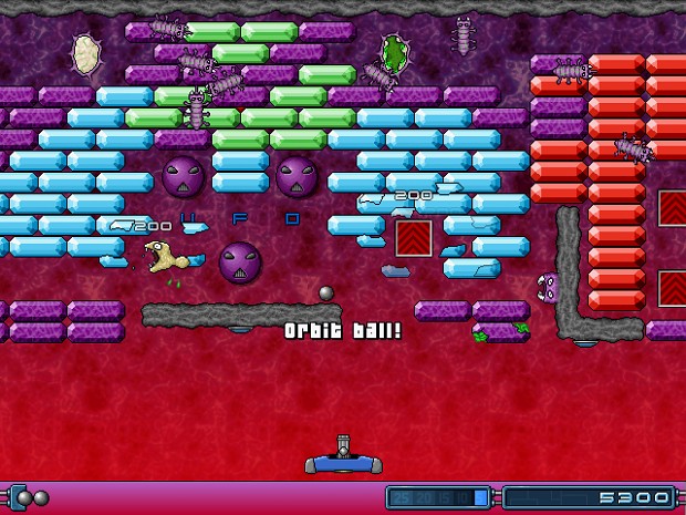 Wilkanoid 2 Aliens Screenshot