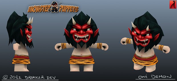 Monster of Puppets - Oni Modelsheet