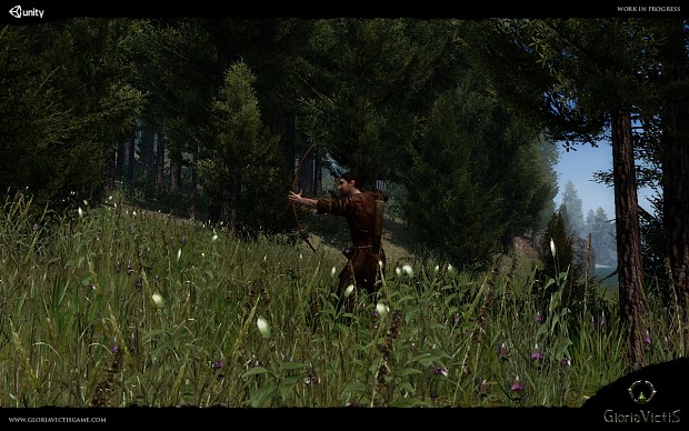 True hunter moves with the sound of grass.