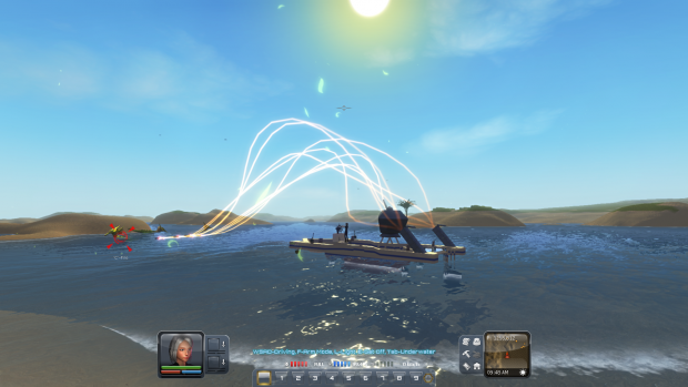 Boats firing in Planet Explorers a0.8