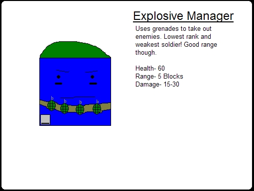 Explosives Manager Unit