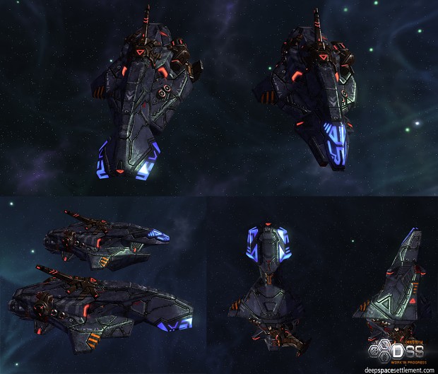 Enemy Corvettes - 2nd sub-faction variation