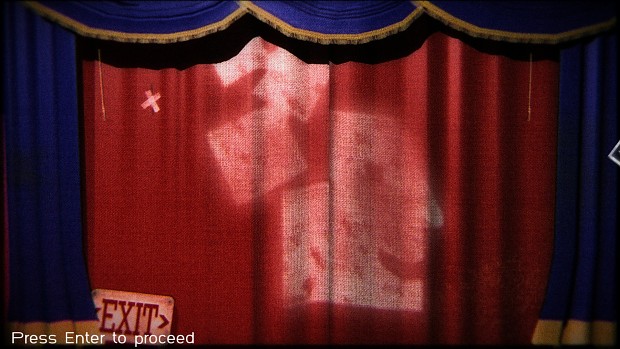 Galery : closed curtains