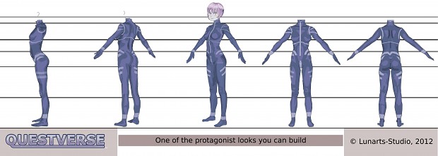 Protagonist reference image