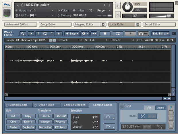 CLARK Sound Development